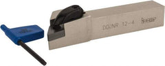 Iscar - DDJN, Right Hand Cut, 93° Lead Angle, 3/4" Shank Height x 3/4" Shank Width, Negative Rake Indexable Turning Toolholder - 4-1/2" OAL, DN..43. Insert Compatibility, Series Isoturn - Eagle Tool & Supply