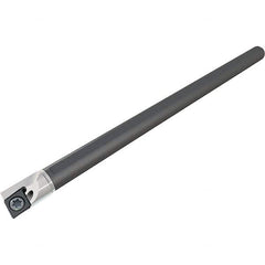 Iscar - Left Hand Cut, 35/64" Min Bore Diam, Size 8-2 Carbide Modular Boring Cutting Unit Head - 0.98" Max Bore Depth, Through Coolant, Compatible with TPGB, TPGB-XL, TPGH-R/L, TPGH-XL, TPGW-M3 (CBN), TPMT, TPMT-PF - Eagle Tool & Supply
