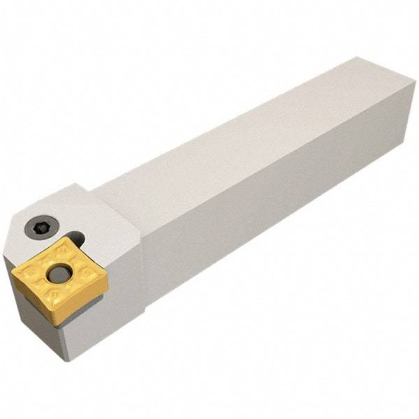 Iscar - PQFN, Right Hand Cut, 20mm Shank Height x 20mm Shank Width, Negative Rake Indexable Turning Toolholder - 125mm OAL, QNMG Insert Compatibility, Series Isoturn - Eagle Tool & Supply