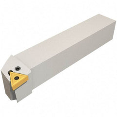 Iscar - PTGN, Right Hand Cut, 91° Lead Angle, 20mm Shank Height x 20mm Shank Width, Negative Rake Indexable Turning Toolholder - 125mm OAL, Series Isoturn - Eagle Tool & Supply
