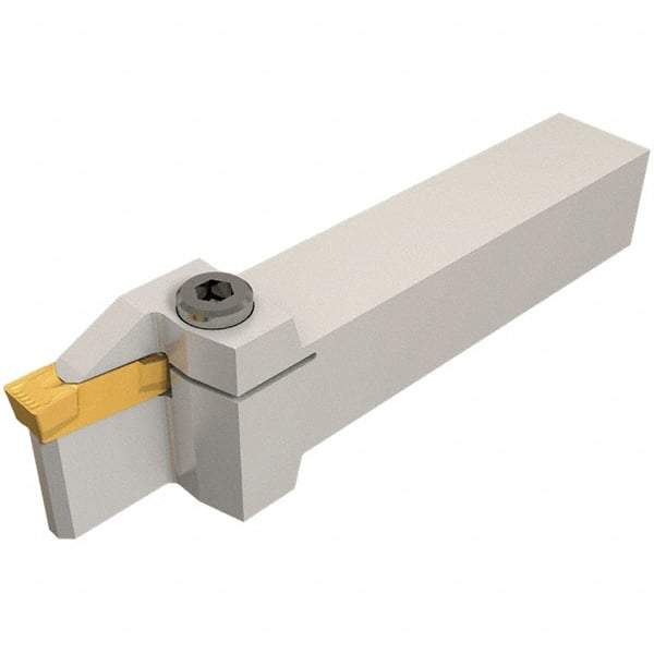 Iscar - GHD, External, Right Hand, 12mm Max Depth of Cut, 6.6 to 8.3mm Groove Width, Indexable Grooving Tool Holder - GD.., GI.. Insert Compatibility, 25mm Shank Height, 25mm Shank Width, 140mm OAL - Eagle Tool & Supply