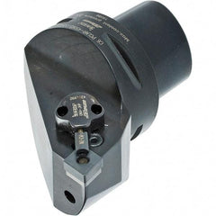 Iscar - Left Hand Cut, Size C6, CN.. Insert Compatiblity, External Modular Turning & Profiling Cutting Unit Head - 45mm Ctr to Cutting Edge, 65mm Head Length, Series Isoturn - Eagle Tool & Supply