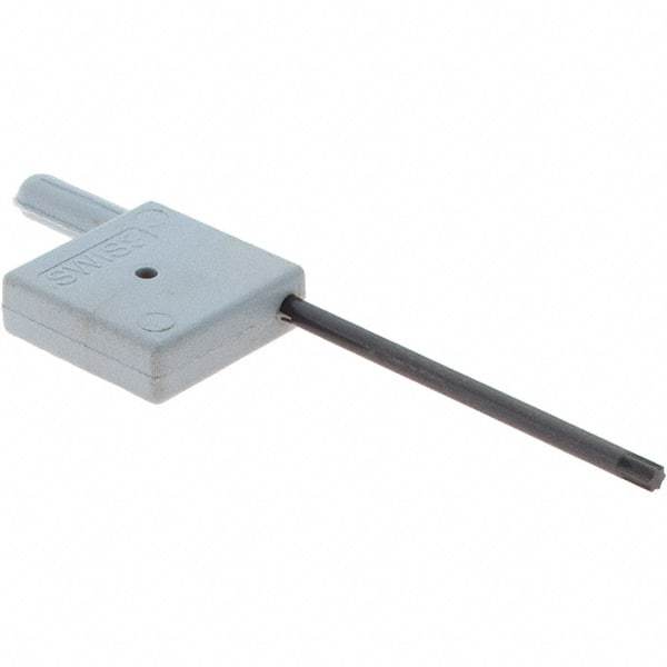 Iscar - TP8 Torx Plus Drive, Flag Handle Driver for Indexable Boring Bars, Drilling, External Turning and Facing - Compatible with Insert Screws - Eagle Tool & Supply