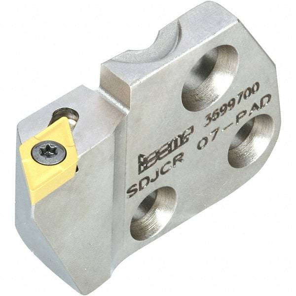 Iscar - Right Hand Cut, Size SW, WPEX Insert Compatiblity, Modular Turning & Profiling Cutting Unit Head - 7.5mm Ctr to Cutting Edge, 17.2mm Head Length, Series Modular Grip - Eagle Tool & Supply