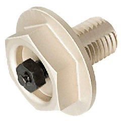 Iscar - Pin-In Hex Coolant Lock Screw Assembly for Indexable Face/Shell Mills - M20 Thread, For Use with Tool Holders - Eagle Tool & Supply