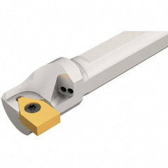 Iscar - XNUW 2406, 90° Lead Angle SXCI Internal Right Hand Indexable Profiling Toolholder - 1-1/4" Shank Width, 8" Long, Steel, Through Coolant - Eagle Tool & Supply