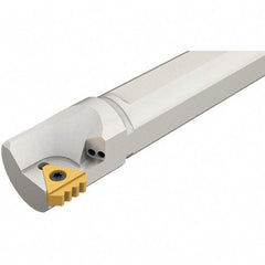 Iscar - XNUW 1305, 90° Lead Angle SXCI Internal Right Hand Indexable Profiling Toolholder - 32mm Shank Width, 200mm Long, Steel, Through Coolant - Eagle Tool & Supply