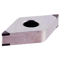 Iscar - DNGG432 M4HF Grade IB25HA PCBN Turning Insert - AlTiN Finish, 55° Diamond, 1/2" Inscr Circle, 3/16" Thick, 1/32" Corner Radius - Eagle Tool & Supply