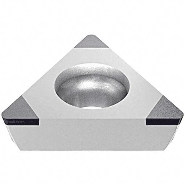 Iscar - TPGW221 M3 Grade IB05S PCBN Turning Insert - Uncoated, 60° Triangle, 1/4" Inscr Circle, 1/8" Thick, 1/64" Corner Radius - Eagle Tool & Supply