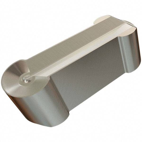 Iscar - 500250GIPA YZ Grade ID5, 5mm Cutting Width Polycrystalline Diamond (PCD) Grooving Insert - 2.5mm Max Depth of Cut, Neutral, 2.5mm Corner Radius, Uncoated - Eagle Tool & Supply