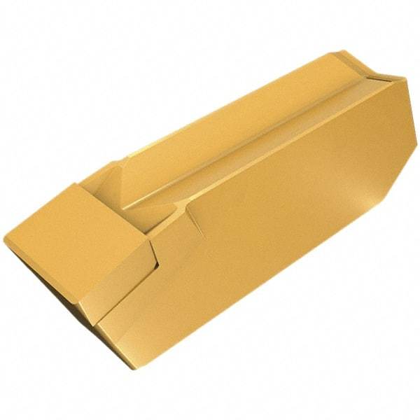 Iscar - 600K040GITM K Grade IB10H, 6mm Cutting Width PCBN Grooving Insert - 0.6mm Max Depth of Cut, Neutral, 0.4mm Corner Radius, Uncoated - Eagle Tool & Supply