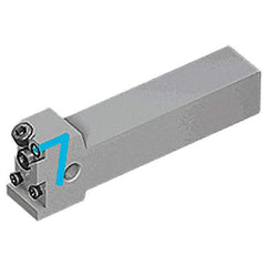Iscar - MAHP, External, Left Hand, Indexable Grooving Tool Holder - 1-1/4" Shank Height, 1-1/4" Shank Width, 6" OAL, Through Coolant - Eagle Tool & Supply