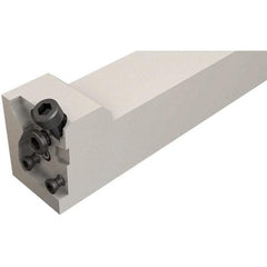 Iscar - MAHP, External, Right Hand, Indexable Grooving Tool Holder - 20mm Shank Height, 20mm Shank Width, 5-1/2" OAL, Through Coolant - Eagle Tool & Supply