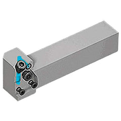 Iscar - MAH, External, Right Hand, Indexable Grooving Tool Holder - 1-1/4" Shank Height, 1-1/4" Shank Width, 5-1/2" OAL, Through Coolant - Eagle Tool & Supply