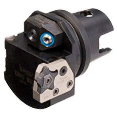 Iscar - 47mm Head Length, Modular Grooving Blade Holder Head - Right Hand Cut, System Size IM63, Through Coolant - Eagle Tool & Supply