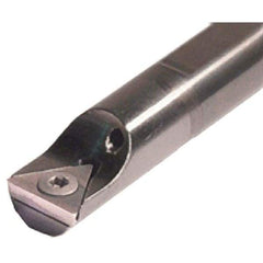 Iscar - 0.689" Min Bore Diam, 8" OAL, 5/8" Shank Diam, E-STFPR Indexable Boring Bar - TP.. 2.. Insert, Screw Holding Method - Eagle Tool & Supply