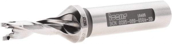 Iscar - 0.295" to 0.311" Diam, 3xD, 0.89" Max Depth, 1/2" Shank Diam, 3.23" OAL, Replaceable-Tip Drill - FCP, ICK, ICK-2M, ICM, ICN, ICP, iCP-2M Insert, 7 Seat Size, 45390515 Toolholder, Series SumoCham - Eagle Tool & Supply