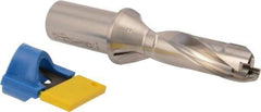 Iscar - 0.984" to 1.02" Diam, 3xD, 2.95" Max Depth, 1-1/4" Shank Diam, 6.87" OAL, Replaceable-Tip Drill - FCP, ICK, ICK-2M, ICM, ICN, ICP, iCP-2M Insert, 25 Seat Size, 45390689 Toolholder, Series SumoCham - Eagle Tool & Supply