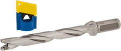 Iscar - 0.669" to 0.705" Diam, 8xD, 5.35" Max Depth, 3/4" Shank Diam, 8.38" OAL, Replaceable-Tip Drill - FCP, ICK, ICK-2M, ICM, ICN, ICP, iCP-2M Insert, 17 Seat Size, 45391026 Toolholder, Series SumoCham - Eagle Tool & Supply