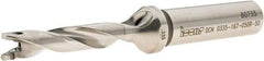 Iscar - 0.335" to 0.35" Diam, 5xD, 1.67" Max Depth, 1/2" Shank Diam, 4.05" OAL, Replaceable-Tip Drill - FCP, ICK, ICK-2M, ICM, ICN, ICP, iCP-2M Insert, 8 Seat Size, 45391273 Toolholder, Series SumoCham - Eagle Tool & Supply