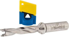 Iscar - 0.472" to 0.488" Diam, 5xD, 2.36" Max Depth, 5/8" Shank Diam, 4.92" OAL, Replaceable-Tip Drill - FCP, ICK, ICK-2M, ICM, ICN, ICP, iCP-2M Insert, 12 Seat Size, 45391299 Toolholder, Series SumoCham - Eagle Tool & Supply