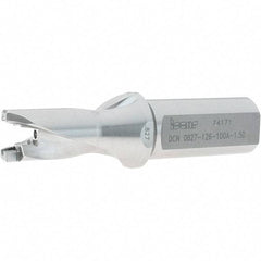 Iscar - 0.827" to 0.862" Diam, 1.5xD, 1.26" Max Depth, 1" Shank Diam, 4-3/4" OAL, Replaceable-Tip Drill - FCP, ICK, ICK-2M, ICM, ICN, ICP, iCP-2M Insert, 21 Seat Size, 45391356 Toolholder, Series SumoCham - Eagle Tool & Supply
