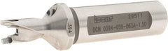 Iscar - 0.394" to 0.409" Diam, 1.5xD, 0.59" Max Depth, 5/8" Shank Diam, 3.12" OAL, Replaceable-Tip Drill - FCP, ICK, ICK-2M, ICM, ICN, ICP, iCP-2M Insert, 10 Seat Size, 45391653 Toolholder, Series SumoCham - Eagle Tool & Supply