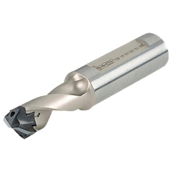 Iscar - 0.394 to 0.429" Diam, 1.5xD, 0.59" Max Depth, 5/8" Shank Diam, 3.11" OAL, Replaceable Tip Drill - IDK, IDM, IDN, IDP Insert, 10 Seat Size, DSM Toolholder, Series ChamDrillJet - Eagle Tool & Supply