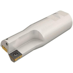 Iscar - 0.88" Max Drill Depth, 1xD, 7/8" Diam, Indexable Insert Drill - 2 Inserts, 1" Shank Diam, Straight Shank - Eagle Tool & Supply