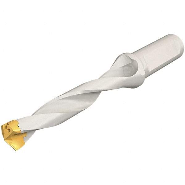 Iscar - 17 to 17.9mm Diam, 5xD, 85mm Max Depth, 20mm Shank Diam, 160.2mm OAL, Replaceable Tip Drill - IDK, IDM, IDN, IDP Insert, 17 Seat Size, DSM Toolholder, Series ChamDrillJet - Eagle Tool & Supply