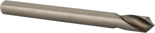 Value Collection - 1/4" Body Diam, 90°, 70.1mm OAL, Cobalt Spotting Drill - Eagle Tool & Supply