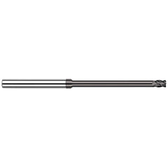 Harvey Tool - 1/16" Diam 4 Flute Solid Carbide 0.01" Corner Radius - Exact Industrial Supply