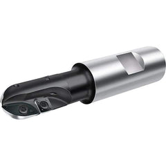 Walter - 40mm Cut Diam, 57mm Max Depth of Cut, 40mm Shank Diam, 190mm OAL, Indexable Ball Nose End Mill - 9,000 Max RPM - Eagle Tool & Supply