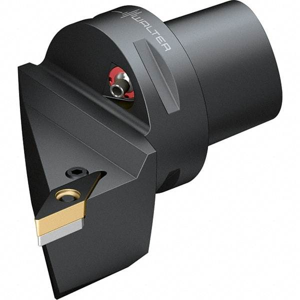 Walter - 93° Lead Angle, Indexable Turning Toolholder - 103mm OAL, Series PVJB-CAPTO-AUSSEN - Eagle Tool & Supply