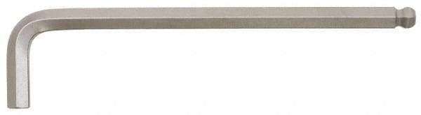 Paramount - 10mm Hex, Long Arm, Ball End Hex Key - 6-45/64" OAL, Steel, Metric System of Measurement - Eagle Tool & Supply