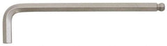 Paramount - 10mm Hex, Long Arm, Ball End Hex Key - 6-45/64" OAL, Steel, Metric System of Measurement - Eagle Tool & Supply