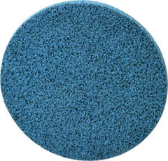 Norton - 3" Medium Grade Aluminum Oxide Deburring Disc - Quick Change Connection - Eagle Tool & Supply