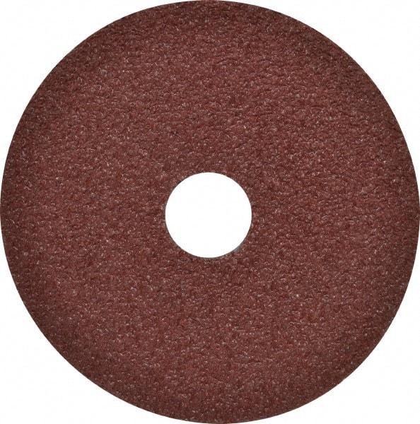 DeWALT - 4-1/2" Diam 7/8" Hole 36 Grit Fiber Disc - Aluminum Oxide, 13,300 Max RPM - Eagle Tool & Supply