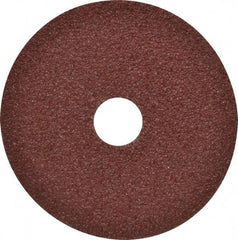 DeWALT - 4-1/2" Diam 7/8" Hole 36 Grit Fiber Disc - Aluminum Oxide, 13,300 Max RPM - Eagle Tool & Supply