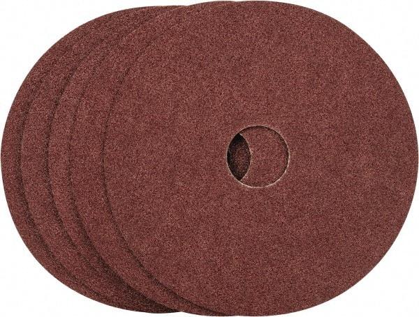 DeWALT - 4-1/2" Diam 7/8" Hole 80 Grit Fiber Disc - Aluminum Oxide, 13,300 Max RPM - Eagle Tool & Supply