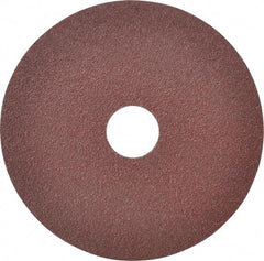 DeWALT - 4-1/2" Diam 7/8" Hole 60 Grit Fiber Disc - Aluminum Oxide, 13,300 Max RPM - Eagle Tool & Supply