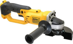 DeWALT - 4-1/2" Wheel Diam, 8,000 RPM, Cordless Cutoff & Cutoff-Grinder Tool - Right Angle Handle, 20 Volt - Eagle Tool & Supply