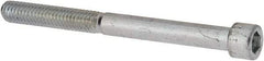 Made in USA - 5/16-18 UNC Hex Socket Drive, Socket Cap Screw - Alloy Steel, Zinc-Plated Finish, Partially Threaded, 3-1/2" Length Under Head - Eagle Tool & Supply