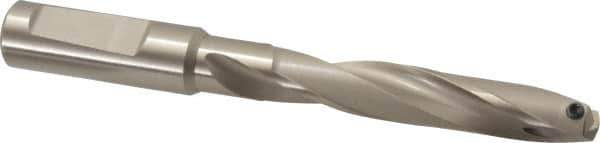 Guhring - 17/32 to 0.551" Diam, 72.6mm Max Depth, 15.88mm Shank Diam, 141mm OAL, Replaceable Tip Drill - HT 800 WP Insert, Series 4108 - Eagle Tool & Supply