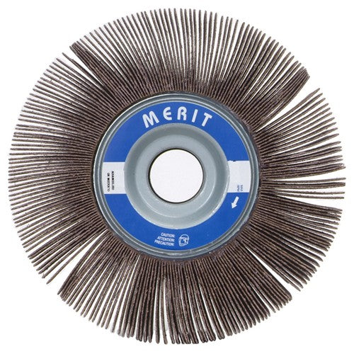 3 1/2″ × 1″ × 5/8″ High Performance Flap Wheel 80 Grit Ceramic Alumina / Aluminum Oxide - Eagle Tool & Supply