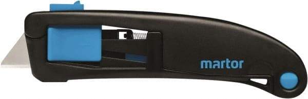 Martor USA - Retractable Utility Knife - 3/4" Blade, Polycarbonate Handle, 1 Blade Included - Eagle Tool & Supply