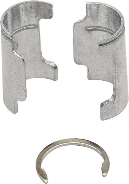Quantum Storage - Open Shelving Accessory/Component - Aluminum, Aluminum Finish, Use with Wire Shelving Units - Eagle Tool & Supply