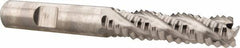 Niagara Cutter - 3/8" Diam, Coarse Pitch, 1-1/2" LOC, 4 Flute Cobalt Roughing Square End Mill - Uncoated, 3-1/4" OAL, 3/8" Shank Diam, Single End, Centercutting, 30° Helix - Eagle Tool & Supply