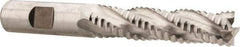 Niagara Cutter - 5/8" Diam, Coarse Pitch, 2-1/2" LOC, 4 Flute Cobalt Roughing Square End Mill - Uncoated, 4-5/8" OAL, 5/8" Shank Diam, Single End, Centercutting, 30° Helix - Eagle Tool & Supply