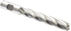 Niagara Cutter - 3/4" Diam, Coarse Pitch, 4-1/8" LOC, 4 Flute Cobalt Roughing Square End Mill - Uncoated, 6-3/8" OAL, 3/4" Shank Diam, Single End, Centercutting, 30° Helix - Eagle Tool & Supply